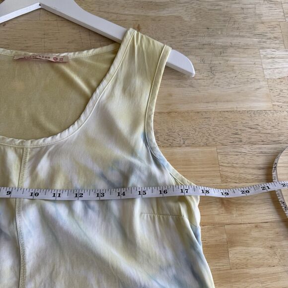XCVI Wearables Twill Rayden Tank Tie Dye Frayed Hem Lightweight Pristine XS - Picture 6 of 9
